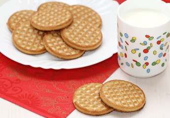 Cookies and milk