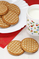 Cookies and milk