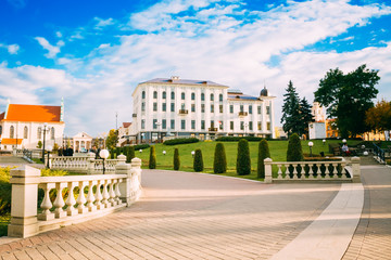 Part of the old town - Trinity Hill - Historical Center (Nemiga)
