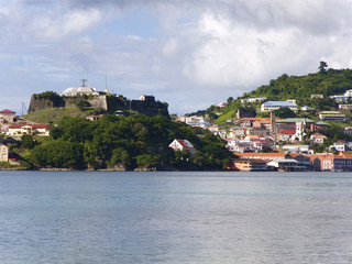 Fototapeta na wymiar St Georges Grenada Carribean 01