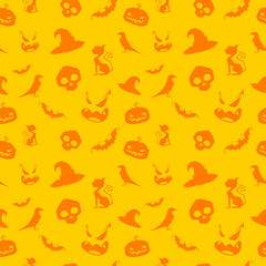 Seamless background for Halloween