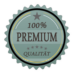 ql1 Quality Label - 100 Prozent Premium Qualität - türkis g1776