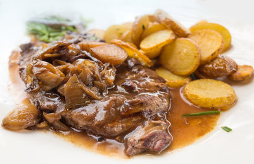 juicy steak beef meat