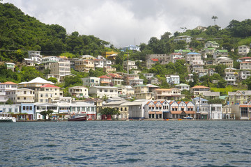 Fototapeta na wymiar St Georges Carenage Bay Grenada Carribean 01