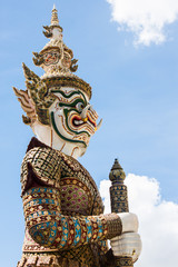 the giant art statue in thailand