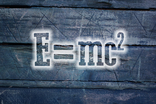 Albert Einsteins Physical Formula Concept