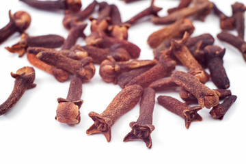 cloves against white background