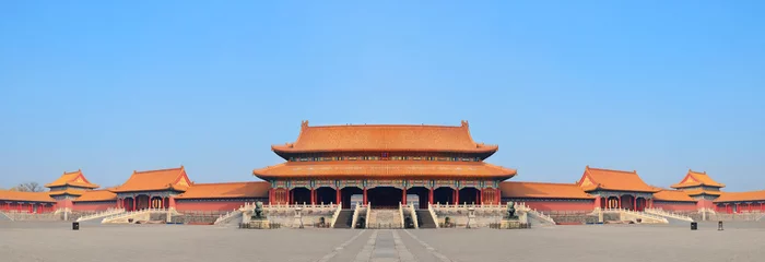 Abwaschbare Fototapete Peking Verbotene Stadt