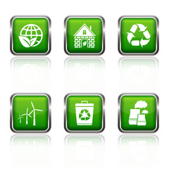 Ecology vector icons