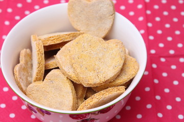 Hundekekse Maisherzen mit Pansen