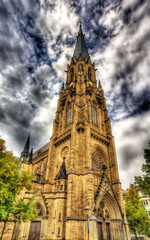 Fototapeta na wymiar St. Josef church in Koblenz, Germany