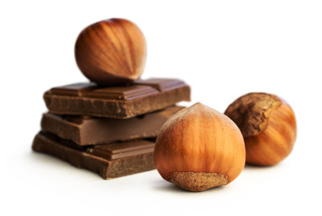 hazelnuts and chocolate