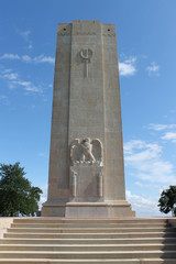 Obraz premium American WW1 monument, Sommepy, France