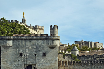Il Ponte di Avignone e la citta' vecchia