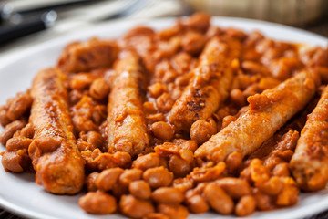 Sausage and Beans