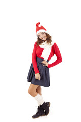 Pretty christmas girl