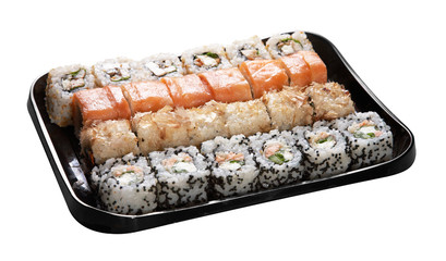 Set of Japanese sushi