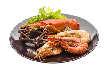 Giant Freshwater Prawn and king prawns