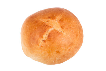 French bread isolated on white background