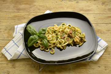 Gramigna boscaiola e salsiccia Cucina Italiana เอ็กซ์โป 2015