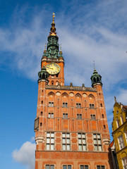 Fototapeta na wymiar Gdansk Town Hall