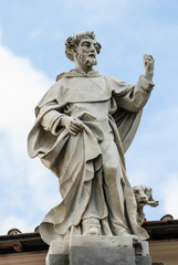 Statua di San Domenico, scultura in marmo