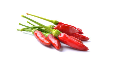 hot chili pepper on a white background