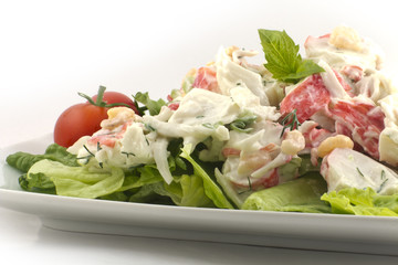 Mayonnaise Seafood Salad