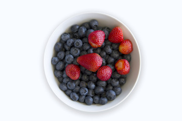 Blue Berry Fruit Bowl
