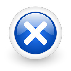 Fototapeta premium cancel icon