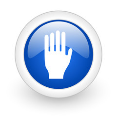 Fototapeta premium stop icon