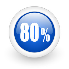 80 percent icon