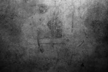 Papier Peint photo Mur Black dark grunge concrete wall textured background