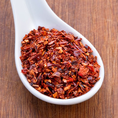 Dry sweet red pepper
