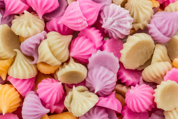 Ancient Thai sweet dessert .