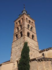 Fototapeta premium Iglesia de San Andrés en Segovia