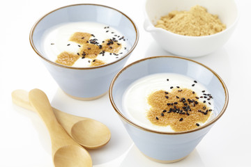 和風きな粉ヨーグルト