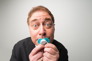 Manager with pacifier