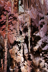 stalagmites dans l'Aven Armand 2