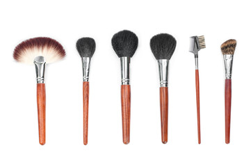 Professional makeup brush set