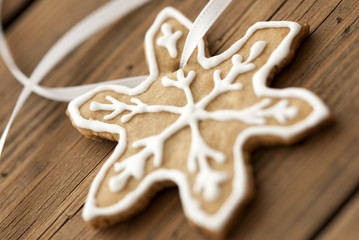 Ginger Bread Star Macro