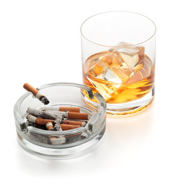 Whiskey and cigarettes