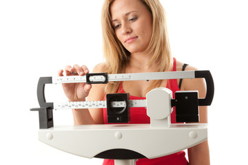 Adjusting a scale