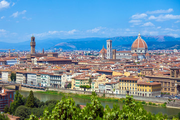 Obraz premium Florence city view