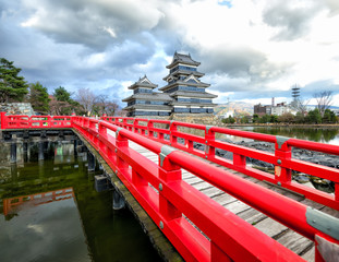Matsumoto castle in Matsumoto Nagano, Japan