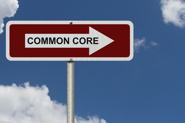 Obraz premium The way to Common Core
