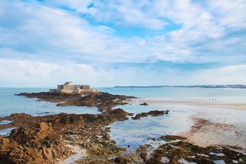Fort National, Saint Malo, Brittany, France