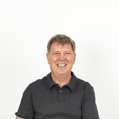 Obraz premium friendly smiling man