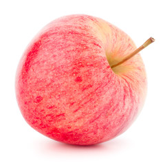 Red apple isolated on white background cutout