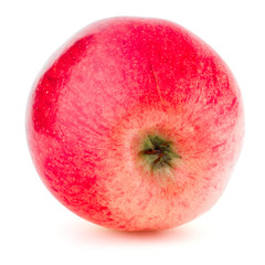 Red apple isolated on white background cutout